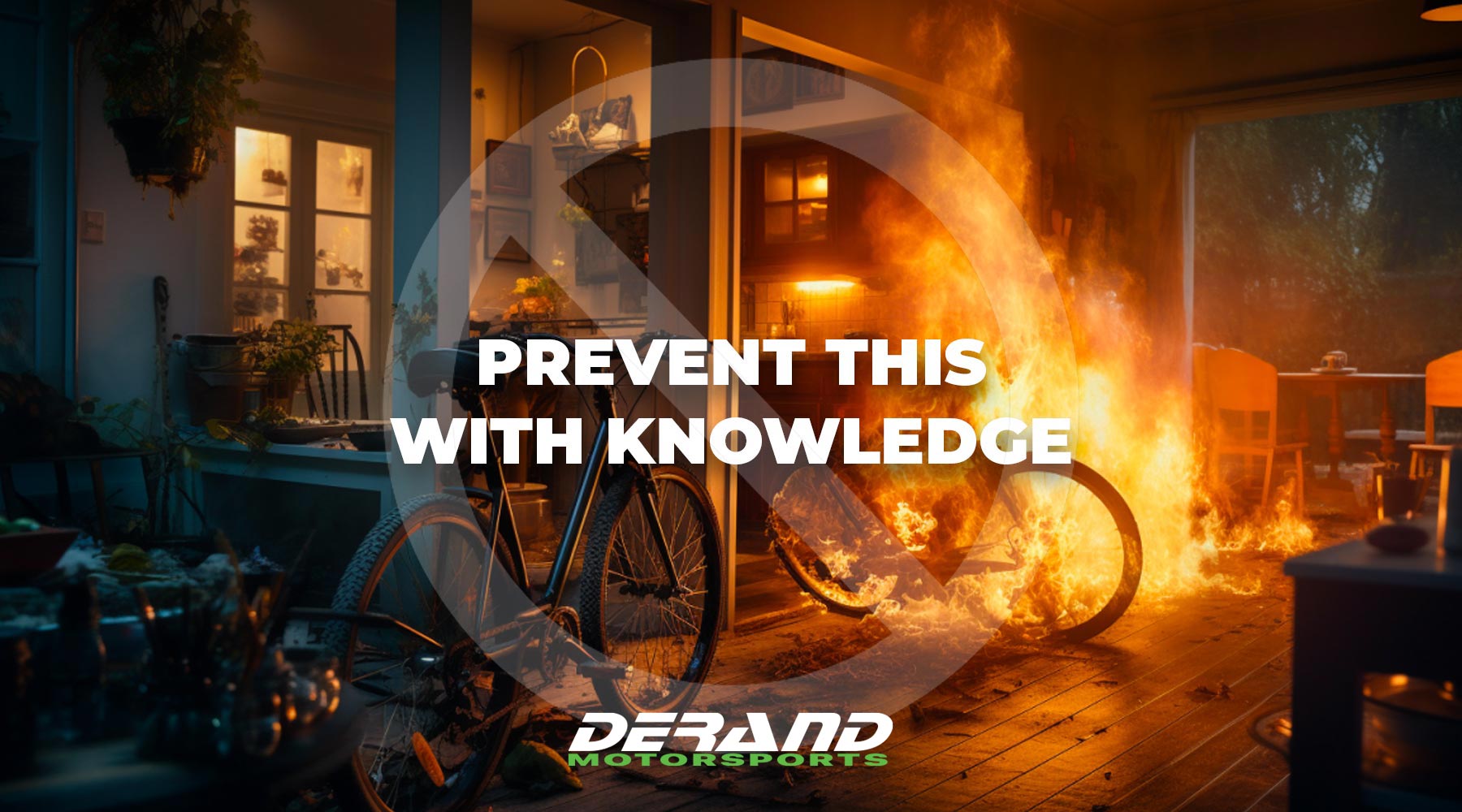 Understand your E-Bike Battery to Prevent Fires