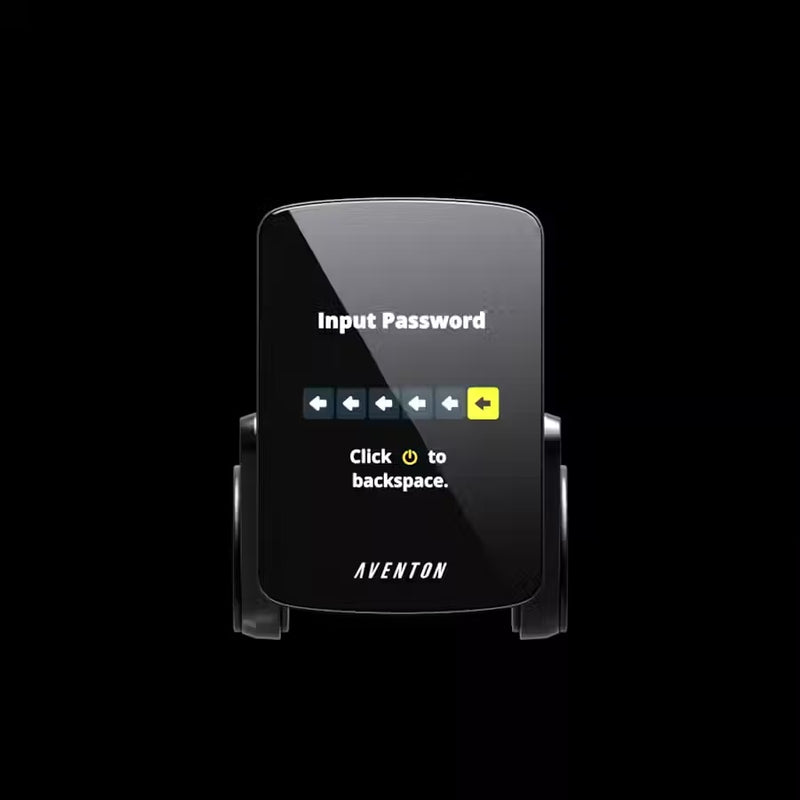 Startup Password and Keyless Battery