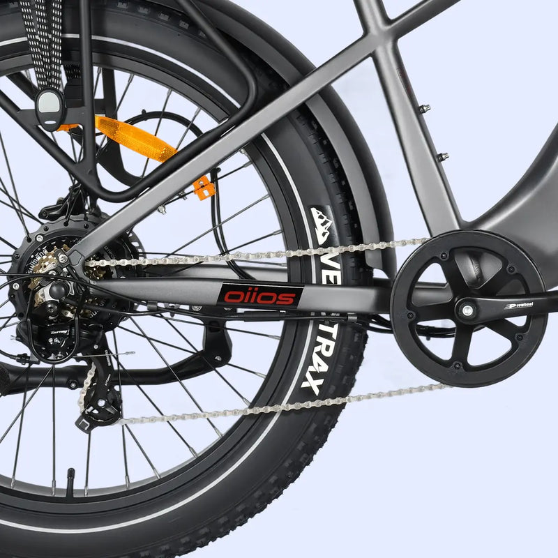 7-Speed Gear System with up to 9 Pedal-Assist Levels