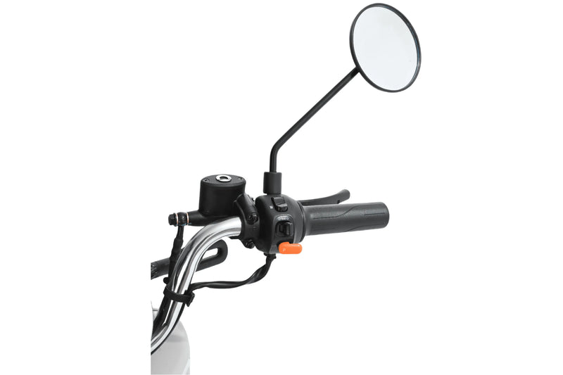 Handlebar Setup with Mirror