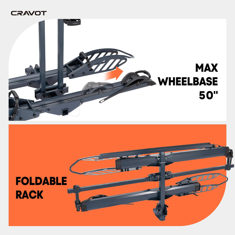CRAVOT CyberRack E2 Hitch Bike Rack