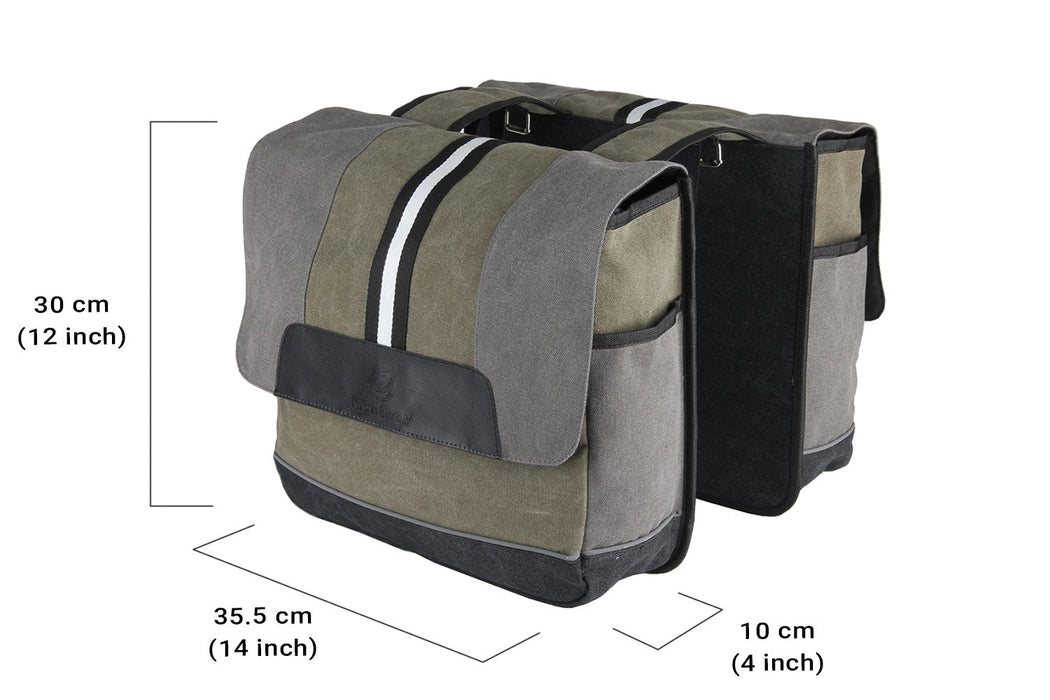 Canvas Bike Pannier Bag