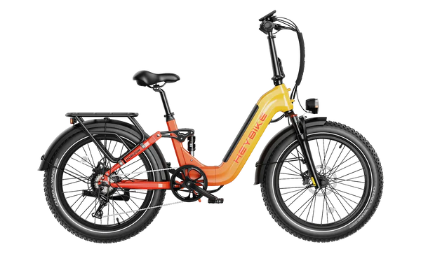 Heybike Horizon Full Suspension Folding Electric Bike