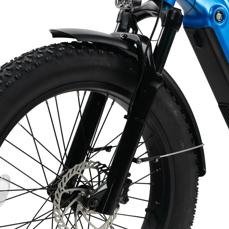 Front Suspension Fork + Fat Tires