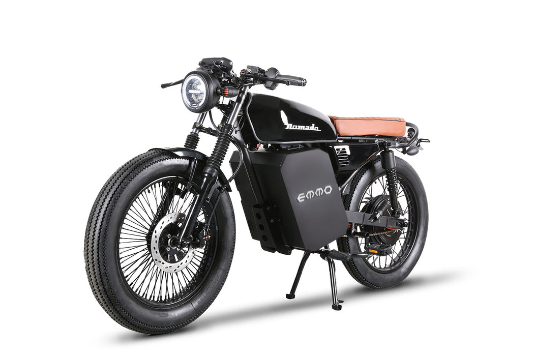 Cafe Racer Electric Motorcycle Looking Electric Bike Emmo Nomado