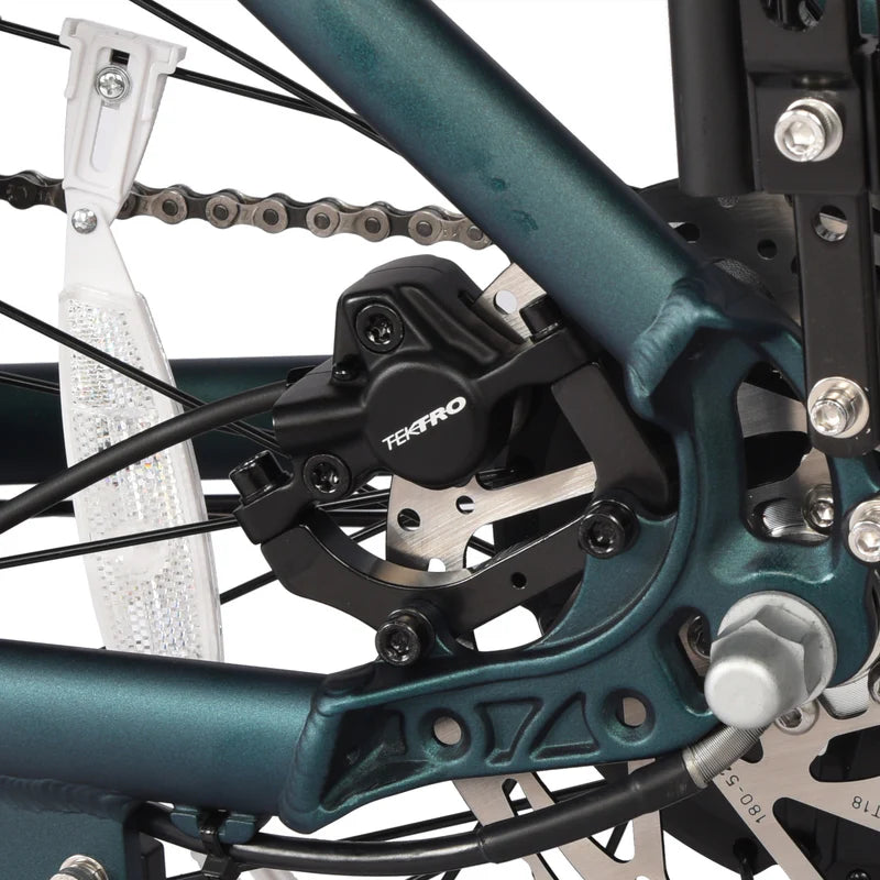 Dual-Piston Hydraulic Disc Brakes