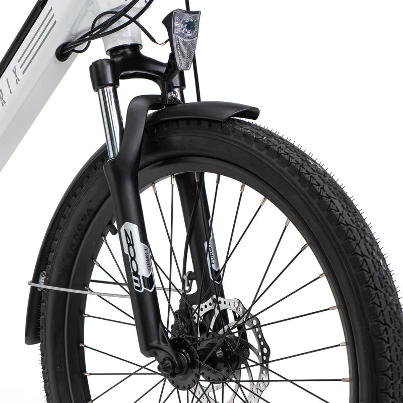 Suspension Fork and Integrated Lights