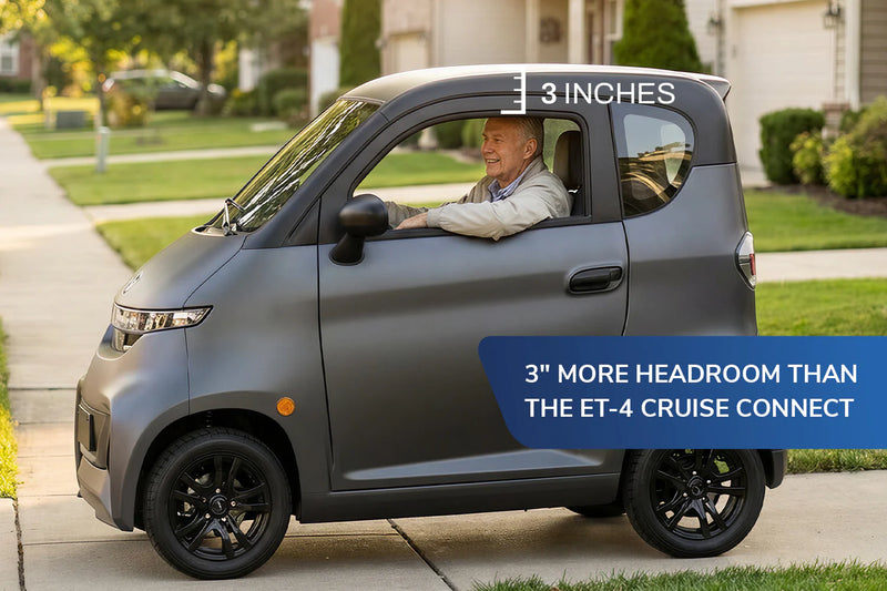ET4 Cruise Connect Plus - Fully Enclosed Mobility Scooter