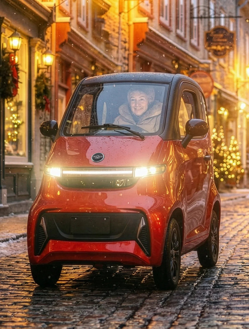 ET-4 Connect Fully Enclosed Electric Scooter