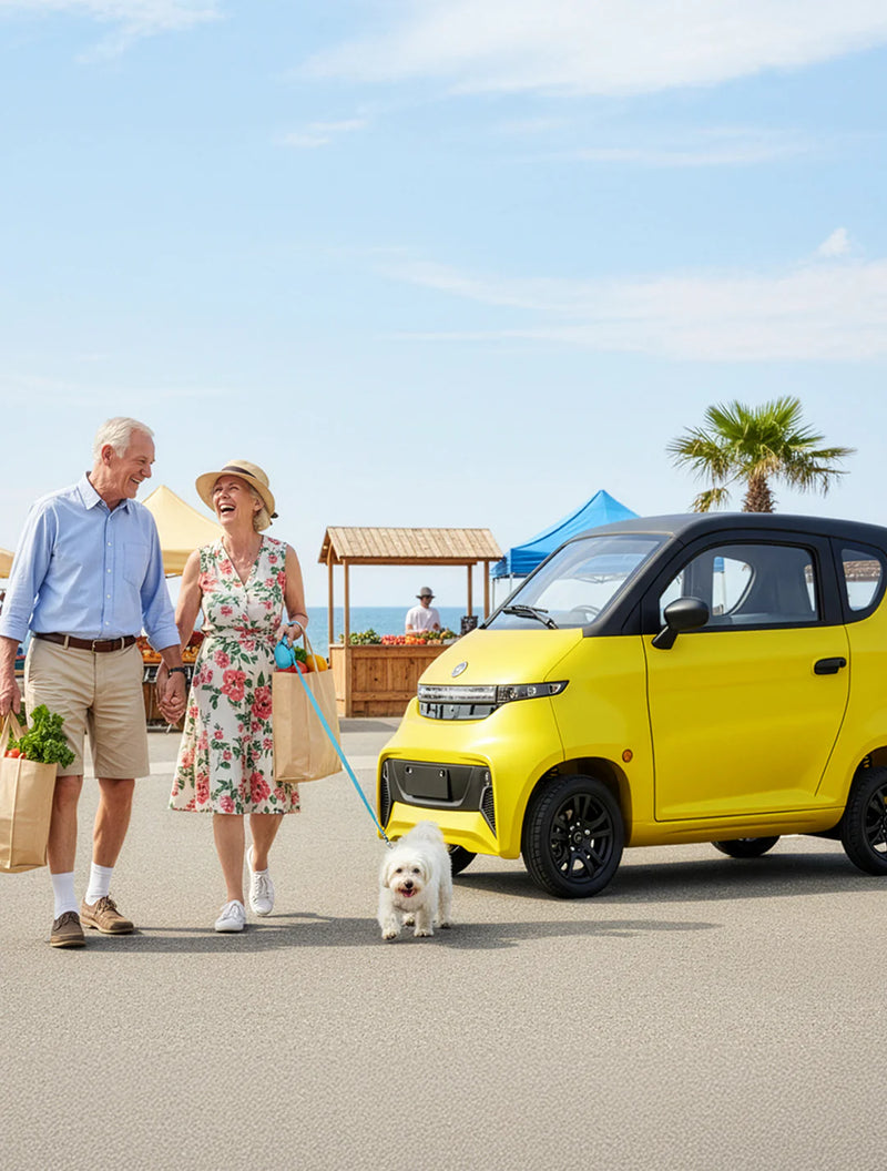 ET-4 Connect Fully Enclosed Electric Scooter