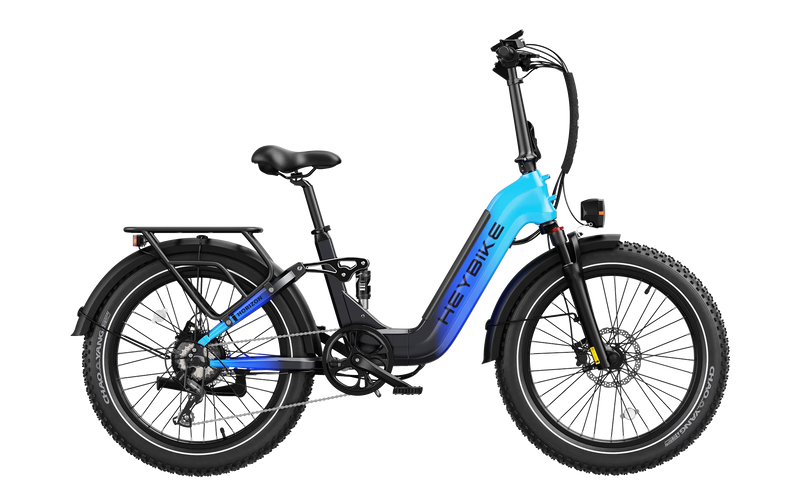 Heybike Horizon Full Suspension Folding Electric Bike