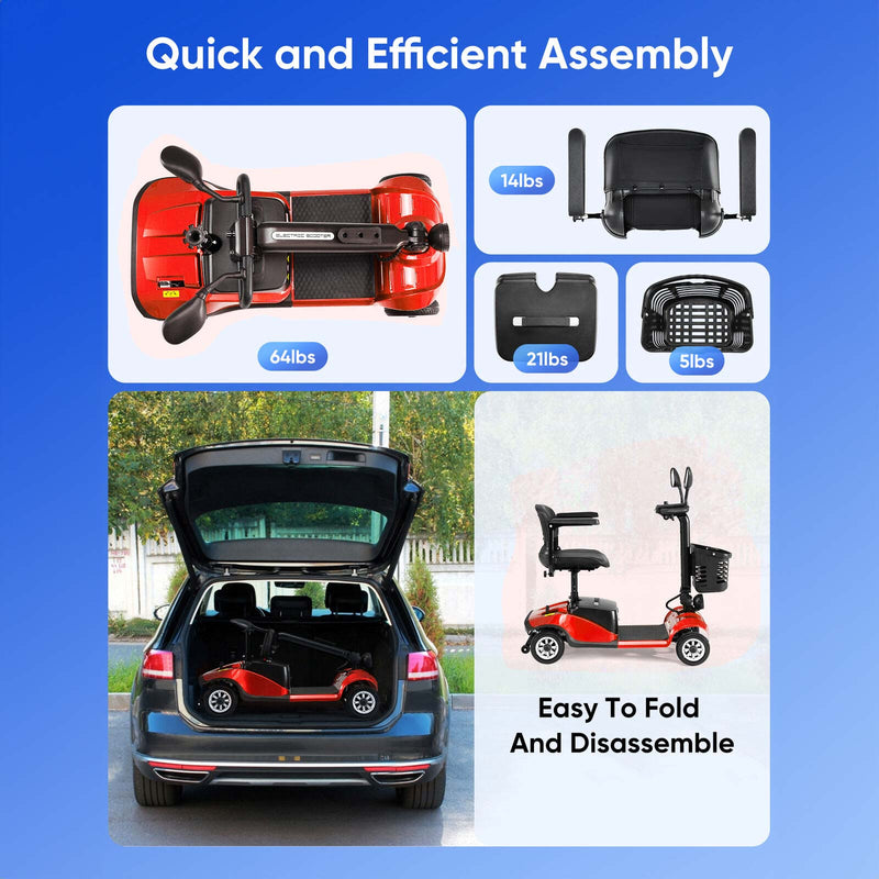 Ecolo Cycle Move Mobility Scooter