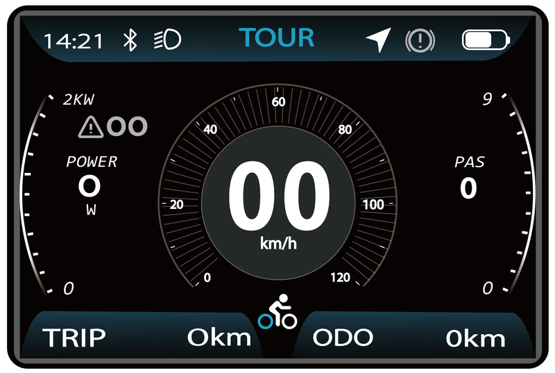 Smart LCD Display with Bluetooth Connectivity