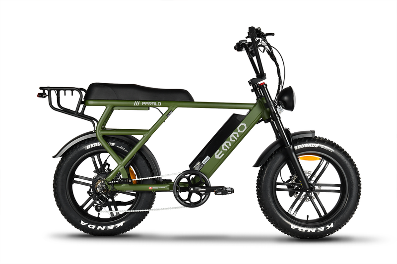 Emmo Paralo Premium Moped Style Ebike for Two